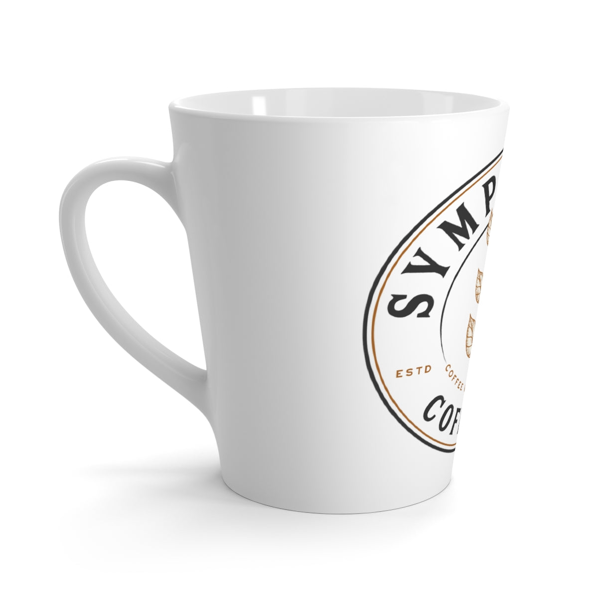 White Latte Mug