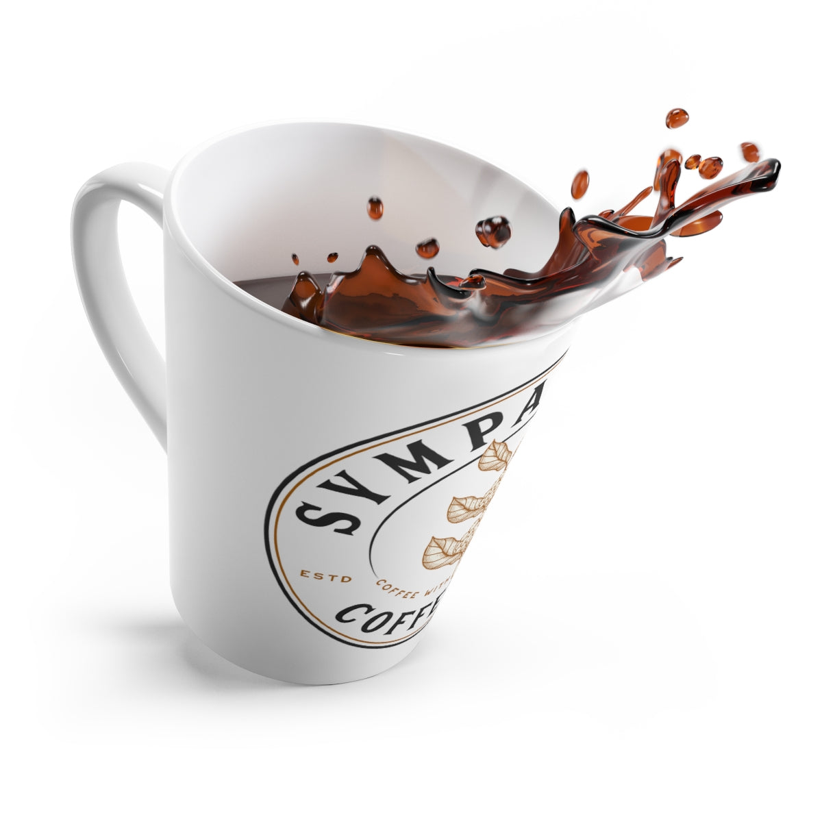 White Latte Mug