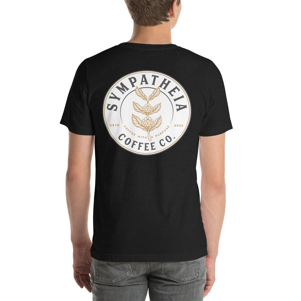Unisex t-shirt with back print only