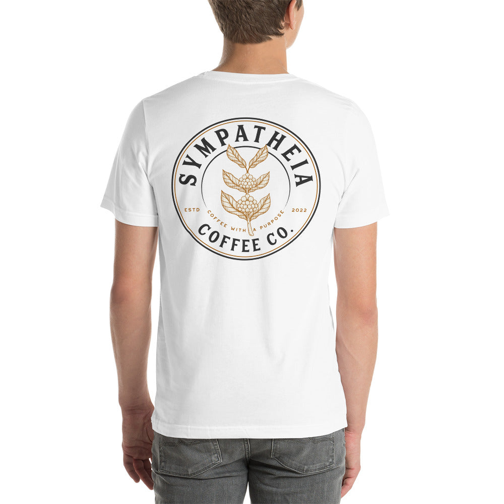 Unisex t-shirt with back print only